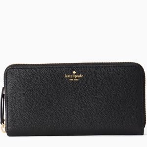 Kate Spade Larchmont Ave Neda Pebble Leather Walle